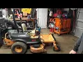 Harbor Freight 22HP Predator motor on Scag