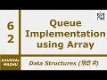 Queue Implementation using Array in Hindi Kaushal Madhu