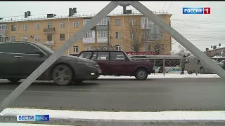 На омских дорогах произошло три десятка ДТП из-за снегопада