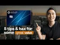 5 Tips HAX to Maximize The New Chase Sapphire Preferred