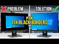 Why the Desktop is not Full Screen at certain resolutions Scaling Nvidia