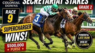 What a Finish Supercharger Wins by Half a Length at Colonial Downs - R9 Colonial Downs 01 Aug 2026