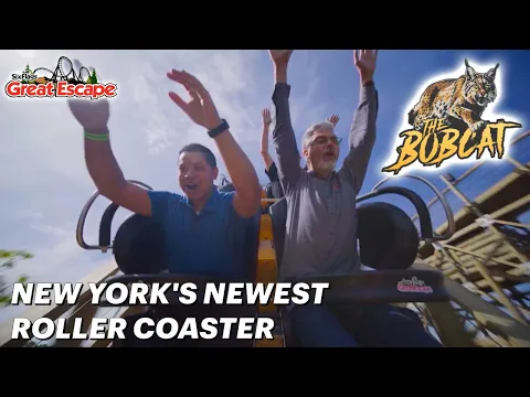 Download MP3 My First Ride on Bobcat!! - New York's Newest Roller Coaster!