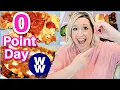 0 POINT MEALS FULL DAY WEIGHT WATCHERS