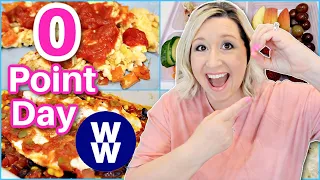 0 POINT MEALS FULL DAY WEIGHT WATCHERS