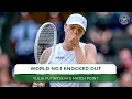 Yulia Putintseva Winning moment Third round Wimbledon 2024