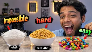 Top 3 challenge Easy, Hard & Impossible 😲