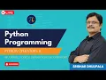 19 Python Operators II Python for GATE DA MACSGATE Sridhar