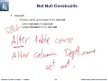 Lecture 09 chapter 4 Intermediate SQL