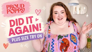 Proud Poppy Did It Again Plus Size Try On Haul
