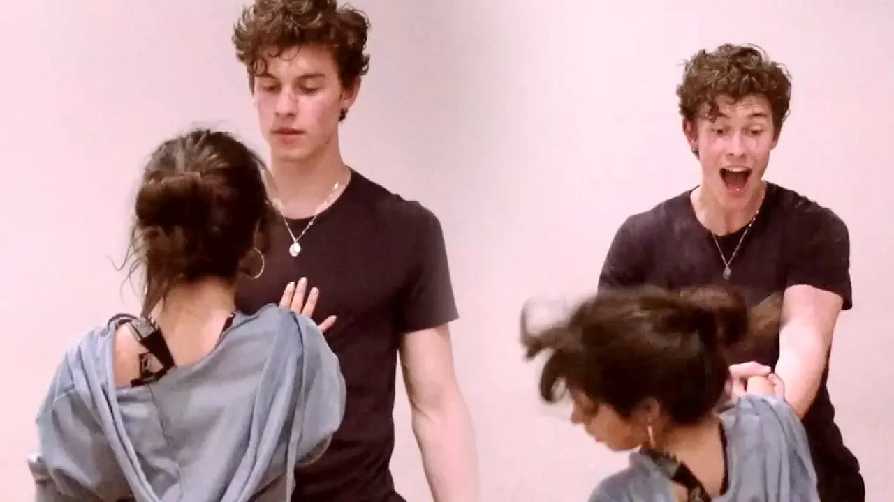 Shawn Mendes Drops Camila Cabello During Senorita Rehearsals!