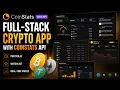 Full-Stack Crypto App with CoinStats API Wallet DeFi Portfolio Real-Time Prices