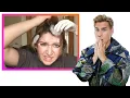 Hairdresser Reacts To People Going Platinum Blonde At Home