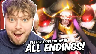 Download I Still Didnt Expect THIS! Overlord Endings 1-4 (FIRST TIME REACTION) MP3