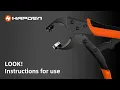 HAPDEN Snap Fastener Tool Instructions
