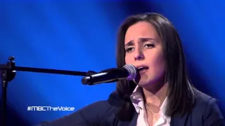 MBCTheVoice ولاء الجندي مضناك مرحلة الصوت وبس 