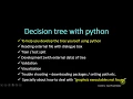 Decision Tree Development Validation Visualization n Trouble shooting with Python