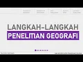 Download Lagu langkah penelitian geografi