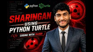Sharingan Using Python Turtle Code With Rabbi