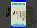 74LS154 with 4-Bit BCD Thumbwheel Switch and 16 LED Bar Simulation