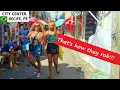 Robbery caught on camera - city center of Recife PE Brazil 4K street walk Dangerous streets
