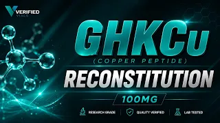 GHKCu Copper Peptide 100mg Reconstitution