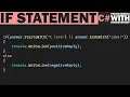 What is a If Statement in C and how to write them