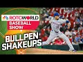 Mets Pirates and Blue Jays bullpens key injuries Rotoworld Baseball Show FULL SHOW