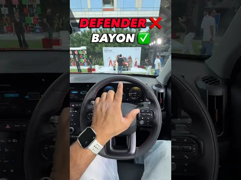 New Hyundai Bayon Instrument Cluster Change #shorts