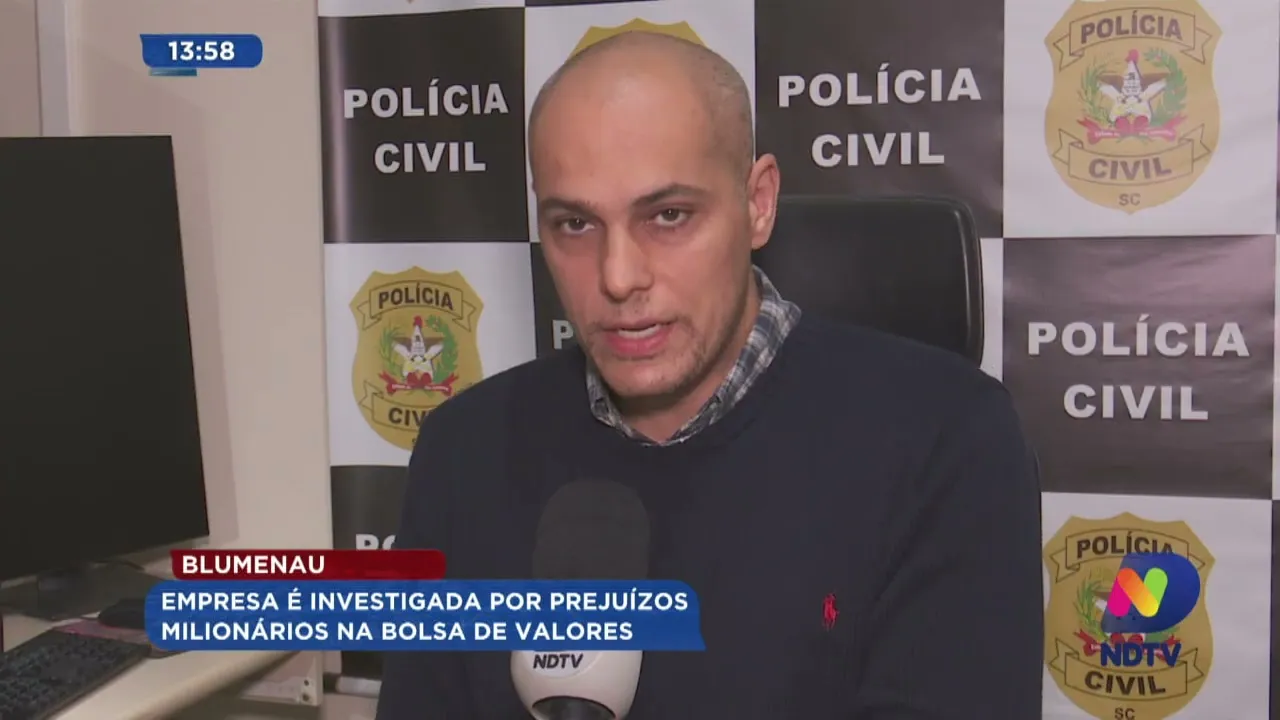Blumenau: empresa é investigada por prejuízos milionários na bolsa de valores