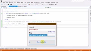 How to Create Serial Key USING VB NET