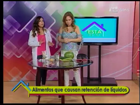 Alimentos que causan retención de líquidos