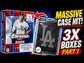 MASSIVE CASE HIT 3X Topps Chrome Fanatics Mega Boxes Part 1