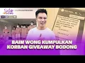 Download Lagu BERDIRI PALING DEPAN, BAIM WONG KUMPULKAN KORBAN GIVEAWAY BODONG - SELEB ON NEWS
