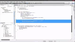 JavaFx Simple Digital Clock Speed Code