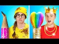 Download Lagu RICH vs BROKE Art Challenge 🎨 | Crazy DIY Ideas \u0026 Funny Struggles!