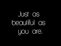 10 Years-Beautiful lyrics