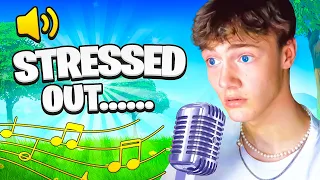 i sang stressed out with my real voice 