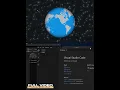 How To Make 3D Realistic Rotating Sphere In A WebPage Using HTML CSS and JavaScript