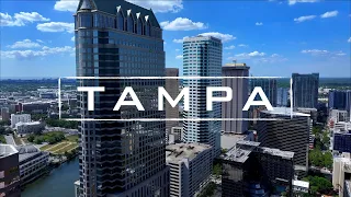 Tampa Florida 2025 4K Drone Footage