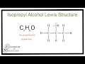 How To Draw Isopropyl Alcohol Lewis Structure