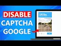 How To Remove Im Not A Robot On Google Chrome EASY