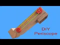 How to make periscope from cardboard with adjustable School project DM