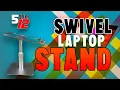 Almoz Swivel Laptop Stand with adjustable height