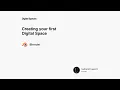Create Your First Digital Space Blender