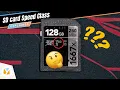 What do the symbols on my SD card mean