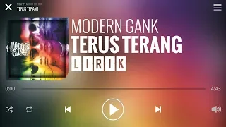 Download Modern Gank - Terus Terang [Lirik] MP3