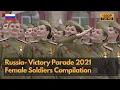 Download Lagu Women in Uniform - Russian Female Soldiers in Victory Parade 2021 compilation  (1080P)