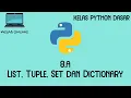 Kelas Online Python Dasar - 8 a