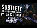 The Complete 12 1 Subtlety Rogue Guide Midnight Season 2